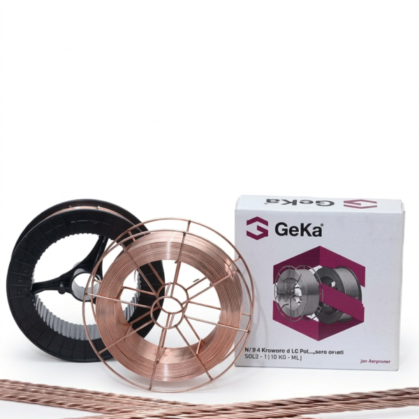 Drut Spawalniczy MIG 1,0 mm GeKa SG2 G3Si1 15kg Szpula